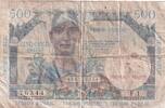 France 500 francs 500 Francs Mercury - 1960 - Serial F.1-76344 -