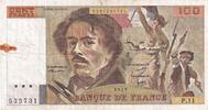France 100 francs 100 Francs - Delacroix - 1979 - Serial P.11 -