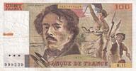 France  100 Francs - Delacroix - 1979 - Serial H.11 VF