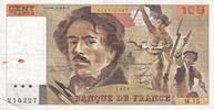 France 100 francs 100 Francs - Delacroix - 1979 - Serial M.15 -