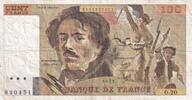 France 100 francs 100 Francs - Delacroix - 1979 - Serial O.20 -