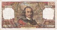 France 100 francs 100 Francs - Corneille - 04-11-1976 - Serial Q.1024 -