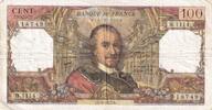 France 1977 100 Francs - Corneille -01-09-1977 - Serial B.1114 FF