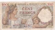 France 100 francs 100 Francs Sully - 08-02-1940 - Serial L.7128 -