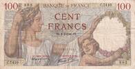 France 100 francs 100 Francs Sully - 08-02-1940 - Serial C.7410 -