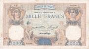 France 1000 francs 1000 Francs Ceres and Mercury - 17-09-1936 - Serial O.2590 -