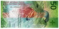 Switzerland 2022 50 Francs - Flower - Mountains - 2015 UNC