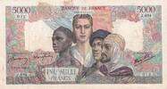 1945 5000 Francs France and colonies - 11-08-1945 - Serial J.894 VF
