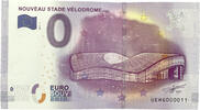 Souvenir 0 Euro Ticket - New Marseille Velodrome Stadium 2016 - small numbering UNC