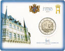 Luxembourg  2 euros commemo. BU 2021 Coincard - 100 years of Prince John Classic version