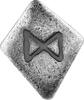 Germany mark Rune Dagaz - 1 SILVER ONCE 2023 BU