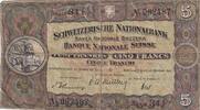 Switzerland 5 francs 5 Francs William Tell - 16-10-1947 - Serial 34 F -