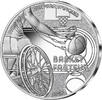 French Mint 10 euros Paralympic Games PARIS 2024 - 10 € Silver BE 2023 - PARIS 2024 - Wheelchair Basketball - SPORT COLLECTION (11/15) BE ( belle...