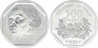 Chad 500 francs 500 Francs Woman - Culture - 1985 - Essai -