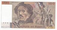 France 100 francs 100 Francs - Delacroix - 1990 - Serial K.149 -