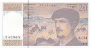 France  20 Francs Debussy - 1997 - Serial E.064 UNC