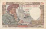 France 50 francs 50 Francs Jacques Coeur - 18-12-1941 - Serial Y.153 - VF -