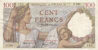 France 100 francs 100 Francs Sully - 08-06-1939 - Serial O.180 -