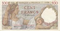 France 100 francs 100 Francs Sully - 29-06-1939 - Serial T.379 -