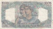 France 1946 1000 Francs Minerva and Hercules - 03-10-1946 - Serial Q.360 VF
