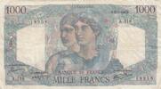 France 1946 1000 Francs Minerva and Hercules - 12-09-1946 - Serial A.316 FF
