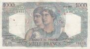 France 1948 1000 Francs Minerva and Hercules - 05-05-1948 - Serial A.407 VF