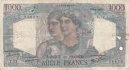 France 1000 francs 1000 Francs Minerva and Hercules - 28-06-1945 - Serial Y.72 -