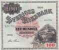 Sweden 100 kronor 100 Kronor - Svea - Gustav Vasa - 1958 - Serial S - P.45d -