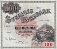 Sweden 100 kronor 100 Kronor - Svea - Gustav Vasa - 1961 - Serial W - P.48c -