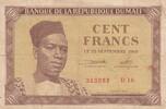 Mali  100 Francs - Pdt Mobido Keita - Cows - 1960 - Serial D.16 FF