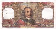 France 100 franc 100 Francs - Corneille - 07-10-1971 - Serial E.588 -