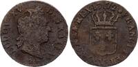 France 1 sol Sol Louis XV with an old head - 1771 V Troyes FF