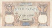 France 1000 francs 1000 Francs Ceres and Mercury - 02-04-1931 - Serial D.1296 -