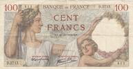 France 100 francs 100 Francs Sully - 26-10-1939 - Serial D.3715 -