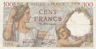 France 100 francs 100 Francs Sully - 26-10-1939 - Serial F.3778 -