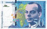 France  50 Francs - Saint-Exupéry - Sign Vigier - 1994 - Lettre E - P.157 UNC