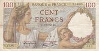 France 100 francs 100 Francs Sully - 04-09-1941 - Serial T.24003 -