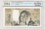 France 1988 500 Francs - Pascal - 03-03-1988 - Serial C.273 - PCGS 66 PPQ UNC