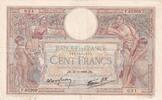 France 1939 100 Francs Luc Olivier Merson - Women and children - 30-03-1939 - Serial F.65209 VF