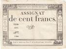 France 100 francs 100 Francs - 18 Nivose An III - (07.01.1795) - Sign. Ogé - Serial 1609 -