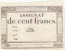 France  100 Francs - 18 Nivose An III - (07.01.1795) - Sign. Saxy - Serial 3420 VF