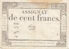 France  100 Francs - 18 Nivose An III - (07.01.1795) - Sign. Perrin - Serial 3578 VF