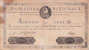 France 1791 100 Livres Louis XVI - 19-06-1791 - Serial 4 G FF