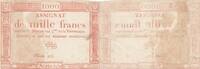 France  1000 Francs 18 Nivose n III (7.1.1795) - Sign. Lehord FF+
