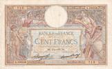 France 1933 100 Francs Luc Olivier Merson - 02-02-1933 - Serial A.39056 VF