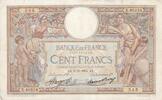 France 100 francs 100 Francs Luc Olivier Merson - 08-11-1934 - Serial X.46234 -