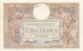 France 100 francs 100 Francs Luc Olivier Merson - 05-07-1934 - Serial G.45230 -