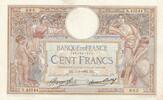 France 100 francs 100 Francs Luc Olivier Merson - 01-03-1934 - Serial N.43544 -