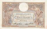 France 100 francs 100 Francs Luc Olivier Merson - 04-01-1934- Serial H.42494 -