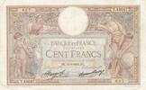 France 100 francs 100 Francs Luc Olivier Merson - 14-06-1934- Serial Y.45047 -